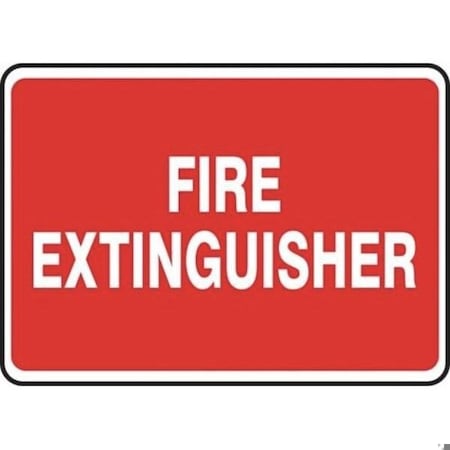 Accuform SAFETY SIGN FIRE EXTINGUISHER 7 X MFXG470XT MFXG470XT